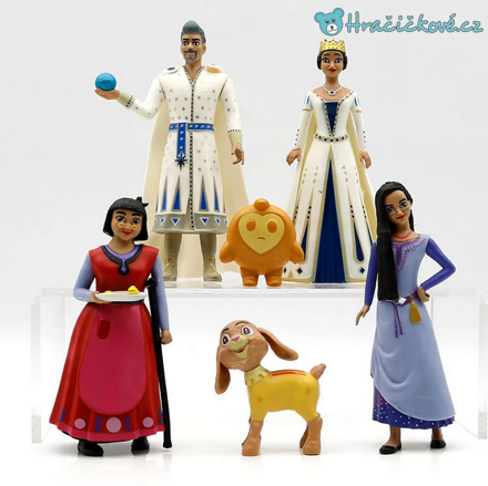 Figurky hračky z pohádky Přání (Wish), 6ks