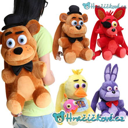 Plyšový batoh ze hry Five Nights at Freddy's, vel.33cm