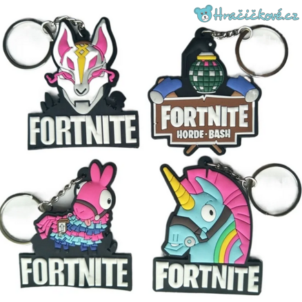 Klíčenka Fortnite, 4 typy