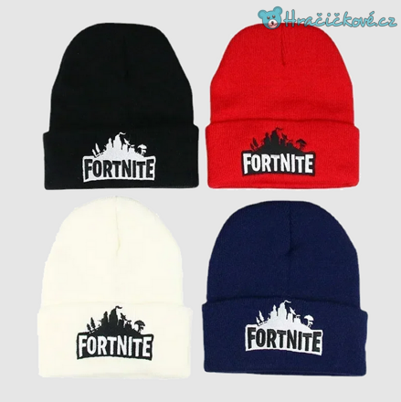Zimní čepice z oblíbené počítačové hry Fortnite 