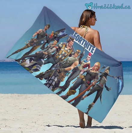 Osuška Fortnite, vel. 140x70 cm, typ 2