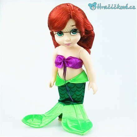 Krásná panenka Mořská víla Ariel, velikost 30cm