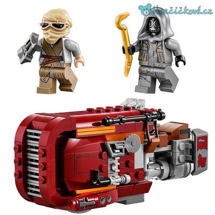 Star Wars Rey a Speeder kosmická loď (stavebnice typu Lego)