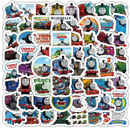 Samolepky 100 ks Mašinka Tomáš (Thomas & Friends)