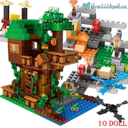Minecraft stavebnice s figurkami