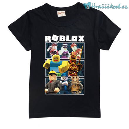 Tričko z oblíbené hry Roblox - černé