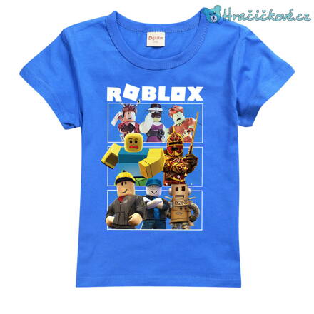 Tričko z oblíbené hry Roblox - modré