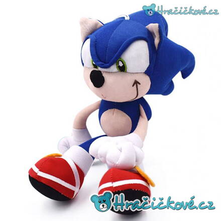 Plyšák ze seriálu Dobrodružství Ježka Sonica / Sonic, 20cm