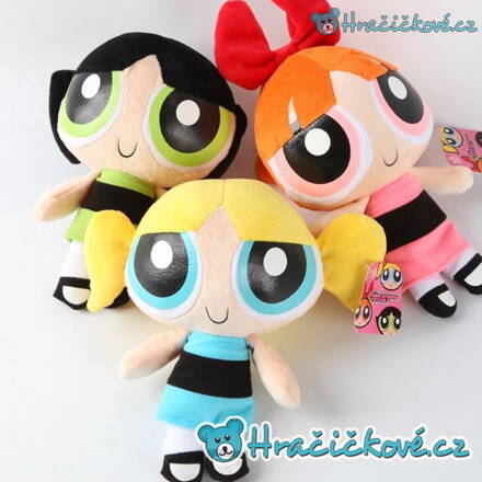 Plyšová panenka Powerpuff Girls, 20cm