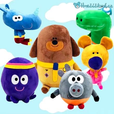 Plyšáci ze seriálu Hey Duggee, vel. 23cm