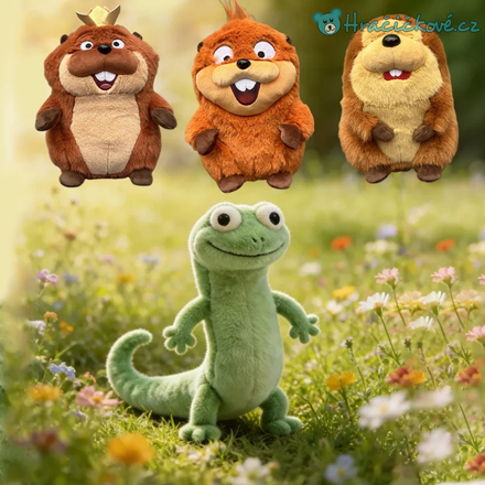 Plyšáci z filmu Na skok do divočiny (2026) Hoppers