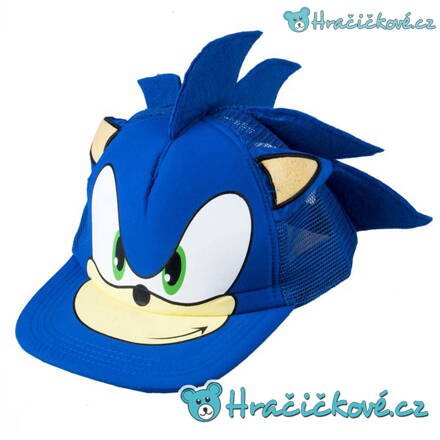 Kšiltovka z pohádky Ježek Sonic, typ 1