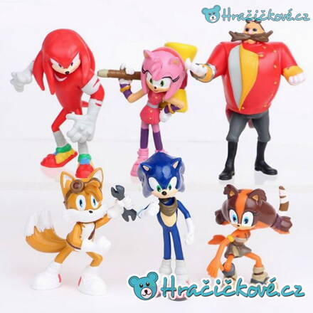 Figurky ze seriálu Dobrodružství Ježka Sonica / Sonic, typ 2