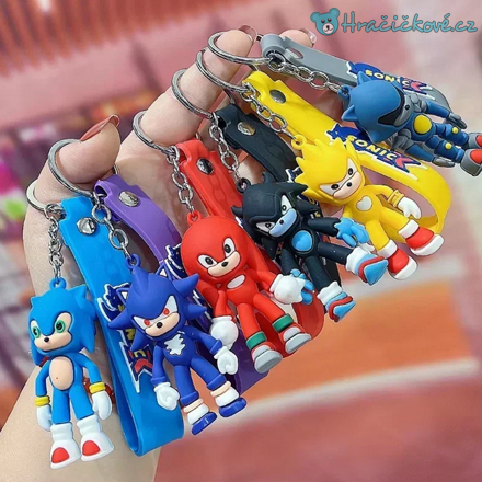 Klíčenka Sonic, 4 typy