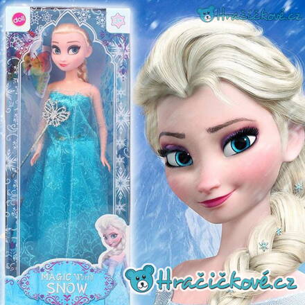 Krásná 30cm panenka z ledového království - Elza (Frozen)
