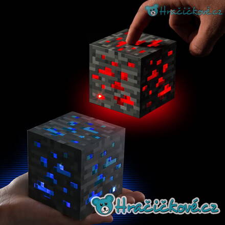 Noční světýlko LED kostka Minecraft