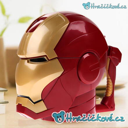 3D otevírací Hrneček Iron Man (Ironman, Avengers) 