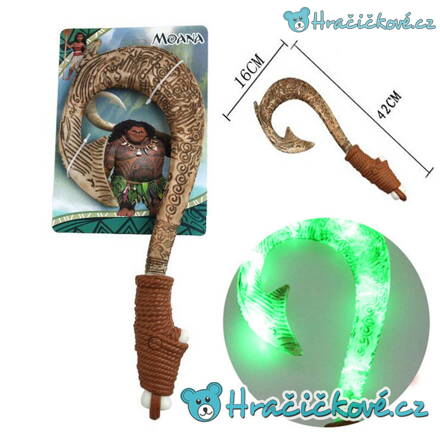 Svítící hák Mauiho z pohádky Odvážná Vaiana (Moana)