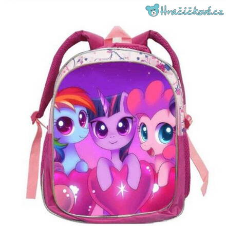 Dívčí batoh (batůžek) s poníkem z pohádky My Little Pony, typ 2