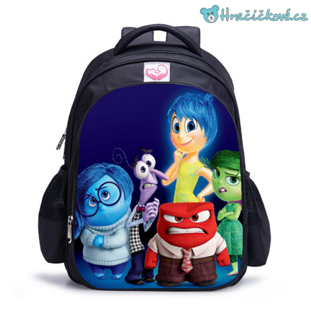 Dětský školní batoh na zip V hlavě (Inside Out), typ 2