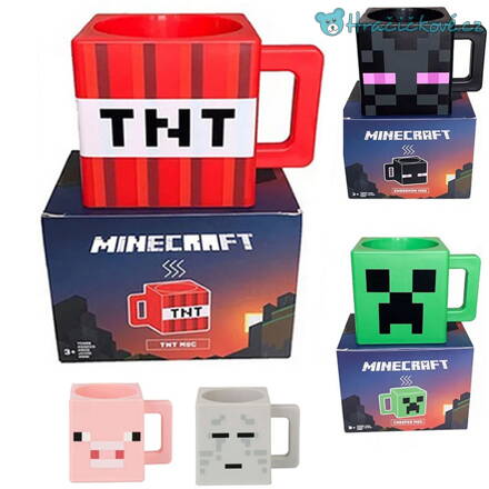 Hrneček Minecraft / TNT, 5 druhů