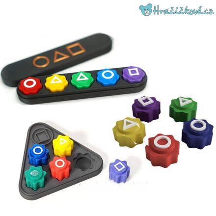 Squid Game kostky Gonggi (Hra na oliheň)