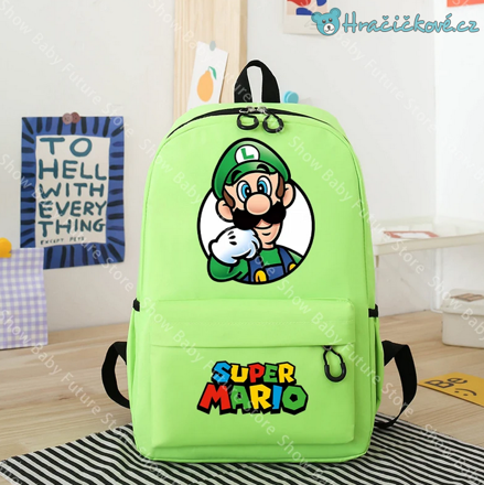 Dětský batoh (batůžek) s motivem Super Mario, Typ 1