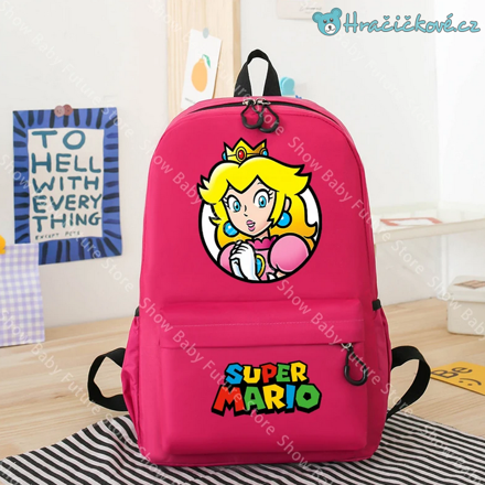Dětský batoh (batůžek) s motivem Super Mario, Typ 3